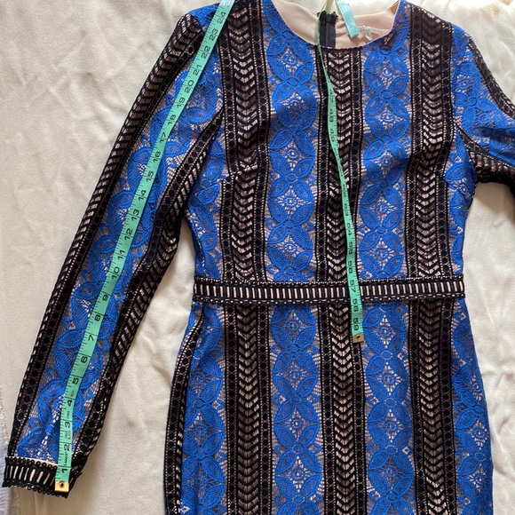 Endless Rose Black Blue Mini Dress - Picture 8 of 14